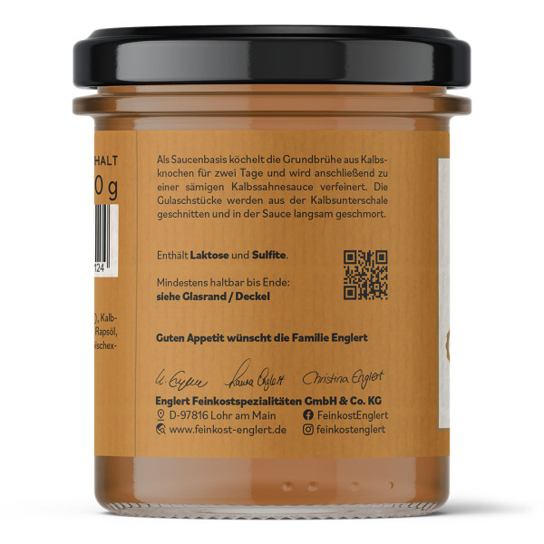 Preview: Kalbssahnegulasch, 320g / Glas